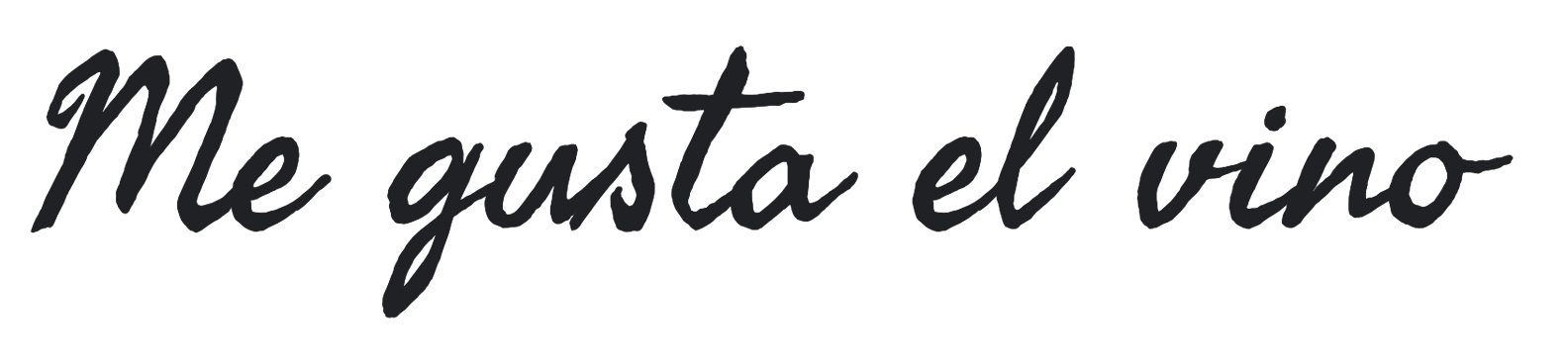 Me gusta el vino